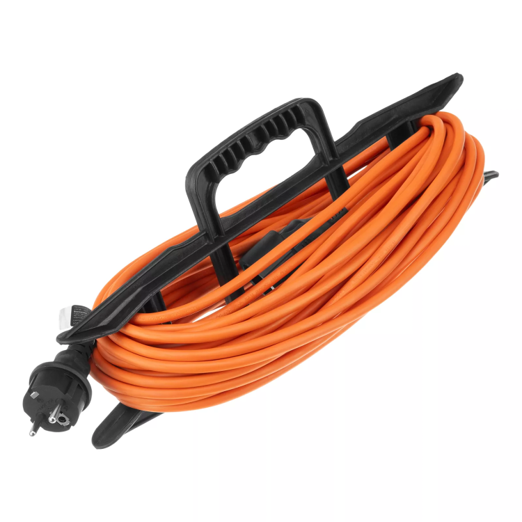 Удлинитель-шнур силовой Denzel 37406 Garden Series, ПВС, 20м, 1 розетка 3 x 1 мм, 3 м купить в Магнитогорске