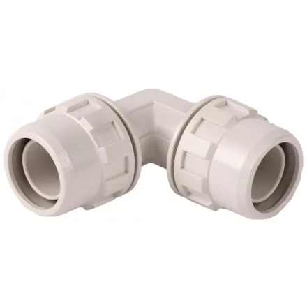 Соединитель ЗУБР "ШиреФит" угловой 90° "штуцер с гайкой - штуцер с гайкой", 32мм 51492-32 купить в Магнитогорске