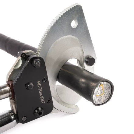 Секторные ножницы КВТ НС-70м для резки бронированных кабелей до 70 мм (84391) купить в Магнитогорске