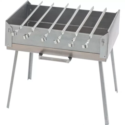 Мангал-дипломат в сумке 410x280x125 1,5 мм 6 шампуров в комплекте PALISAD Camping 69538 купить в Магнитогорске