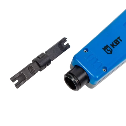 Инструмент КВТ PD-03 для заделки витой пары с ножом (85738) купить в Магнитогорске