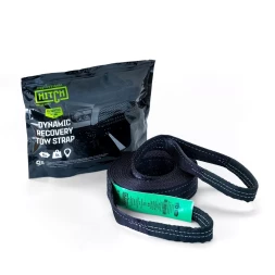 Трос буксировочный динамический HITCH PROF Лента масса авто 17 т разрывная 5т 6м петля-петля (SZ071509)