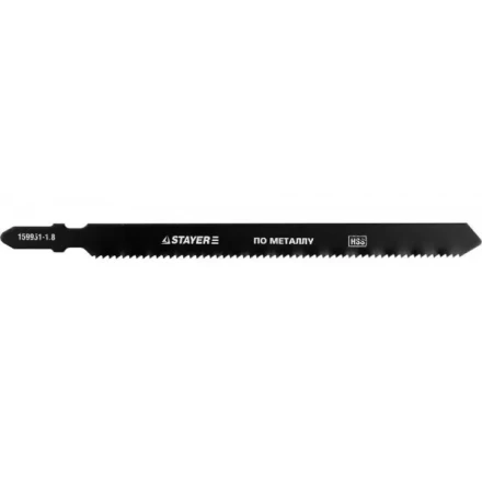 Полотна STAYER &quot;PROFI&quot;, T318B, для эл/лобзика, HSS, по металлу (2,5-6мм), EU-хвост., шаг 1,8мм, 110мм, 2шт 159951-1.8_z01 купить в Магнитогорске