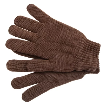 Перчатки трикотажные, двойные, полушерстяные, Россия, Сибртех 68633 купить в Магнитогорске
