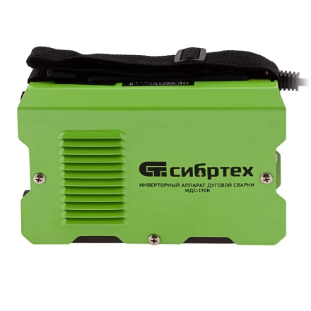 Инверторный аппарат дуговой сварки ИДС-170K, 170 А, ПВ 80%, диаметр электрода 1,6-3,2 мм Сибртех 94393 купить в Магнитогорске