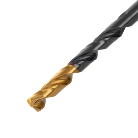 Сверло по металлу, 4,2 мм, HSS-Tin, Golden Tip, 10 шт. Denzel 717210 купить в Магнитогорске