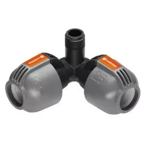 Соединитель L-образный 25 мм x 1/2"-наружная резьба GARDENA купить в Магнитогорске