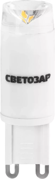 Лампа СВЕТОЗАР светодиодная "LED technology", цоколь G9, теплый белый свет (3000 К), 2,5Вт (20) 44595-20 купить в Магнитогорске