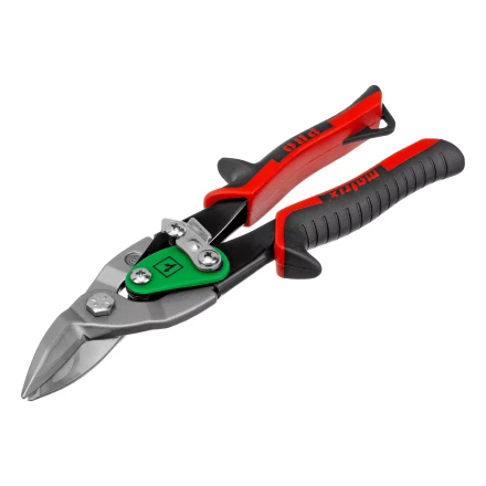 Ножницы по металлу Matrix, 250 мм, правый рез, сталь CRMO, двухкомпонентные рукоятки, PRO 78324 купить в Магнитогорске