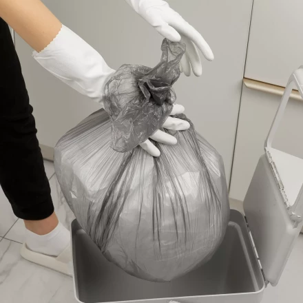 Пакеты для мусора 30 л x 50 шт. серые, Home Palisad 927075 купить в Магнитогорске