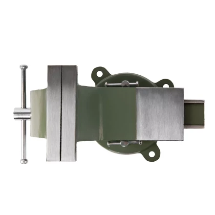 Тиски слесарные Сибртех 18619, 125 мм, стальные, поворотные купить в Магнитогорске