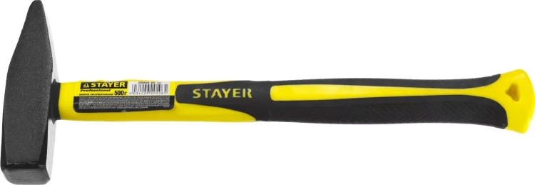 Молоток слесарный Fiberglass 500 г с фиберглассовой рукояткой, STAYER Professional 20050-05 20050-05_z01 купить в Магнитогорске