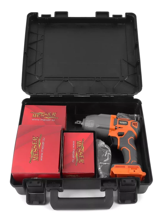 Аккумуляторный ударный гайковерт MESSER DCW6 1000Нм М24 4Ач купить в Магнитогорске