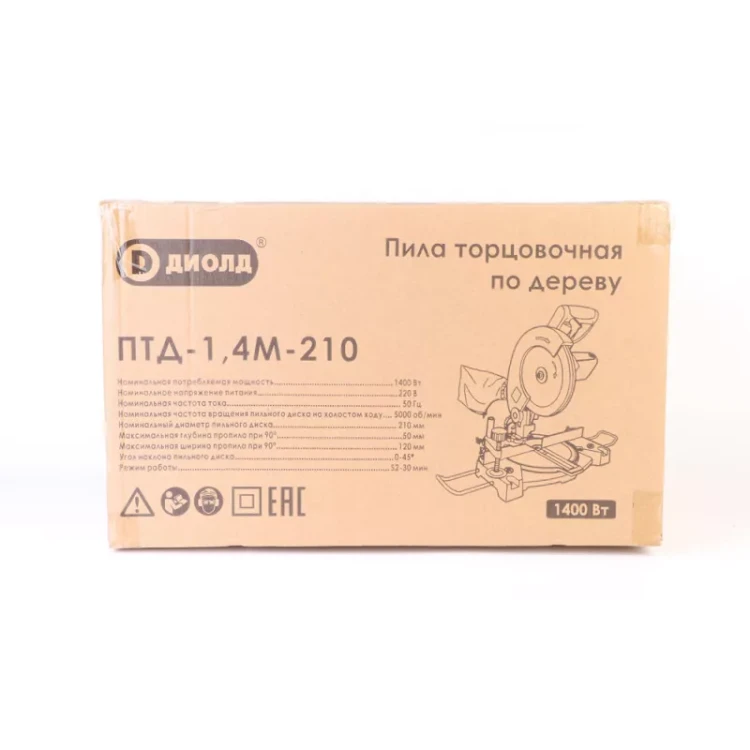 Торцовочная пила Диолд ПТД-1,4М-210 купить в Магнитогорске