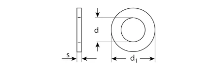 Шайбы DIN 125A пакет серия ЭКСПЕРТ купить в Магнитогорске