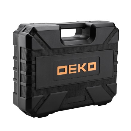 Дрель аккумуляторная DEKO GCD12DU3, 063-4133 + набор 104 инструмента купить в Магнитогорске