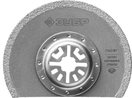 ЗУБР ПАС-87 UniLock, 87 мм, OIS-хвост., насадка сегментная, Профессионал (15564-87) купить в Магнитогорске