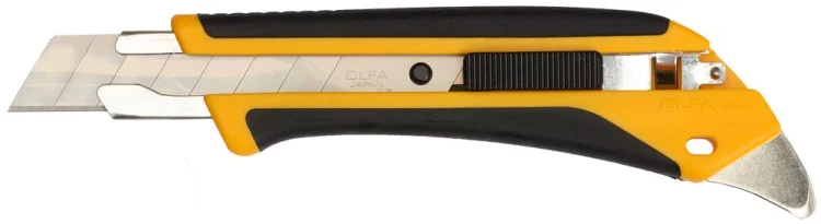 Нож OLFA "AUTOLOCK", двухкомпонентный корпус, 18мм OL-L5-AL купить в Магнитогорске