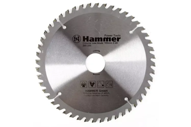 Диск пильный твердосплавный HAMMER Ф185х30мм 48зуб. купить в Магнитогорске