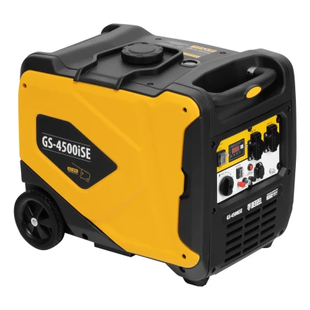 Генератор инверторный GS-4500iSE, 4,5 кВт, 230 В, закрытый корпус,электростартер// Denzel 94714 купить в Магнитогорске