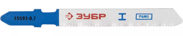 Полотна ЗУБР "ЭКСПЕРТ", T118G, для эл/лобзика, HSS, по металлу, EU-хвостовик, шаг 0,7мм, 50мм, 2шт 15593-0.7_z01 купить в Магнитогорске