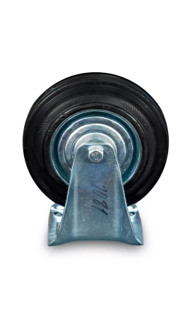 Колесо неповоротное резина FC 80 200 мм (Y) 1022081 купить в Магнитогорске