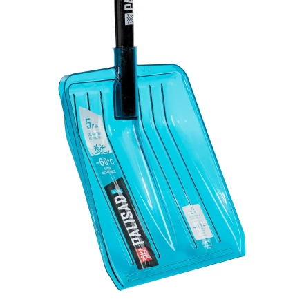 Лопата для уборки снега Palisad 61799, поликарбонат, 260х310х870 мм, стальной черенок, LUXE купить в Магнитогорске