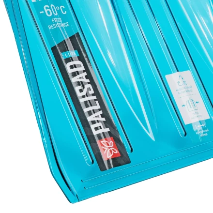 Лопата для уборки снега Palisad 61799, поликарбонат, 260х310х870 мм, стальной черенок, LUXE купить в Магнитогорске