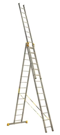 Лестница 3-х секционная алюминиевая 3*14 1013311 купить в Магнитогорске