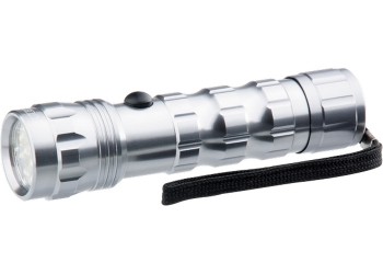Фонарик светодиодный, алюминиевый корпус, влагозащищённый, 12 Led, 3хААА, Stern 90501 купить в Магнитогорске