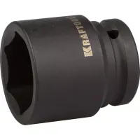 Торцовая головка KRAFTOOL "INDUSTRIE QUALITAT" ударная (3/4"), FLANK, Cr-Mo, фосфатированная, 36 мм 27945-36_z01