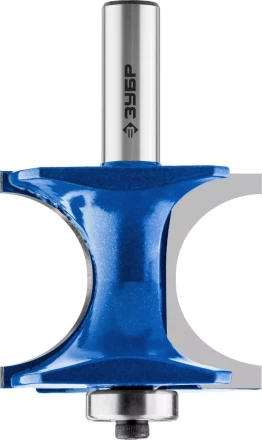 ЗУБР 54 x 51 мм, радиус 12.7 мм, фреза полустержневая с подшипником, Профессионал (28722-54) купить в Магнитогорске