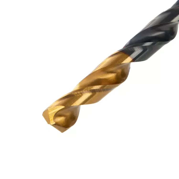 Сверло по металлу, 4,8 мм, HSS-Tin, Golden Tip, 10 шт. Denzel 717212 купить в Магнитогорске