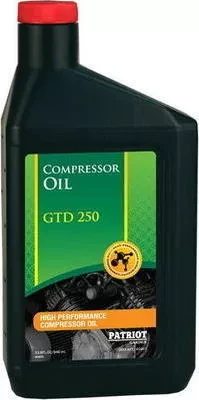 Масло компрессорное OIL GTD 250/VG 100  1 л   PATRIOT GARDEN купить в Магнитогорске