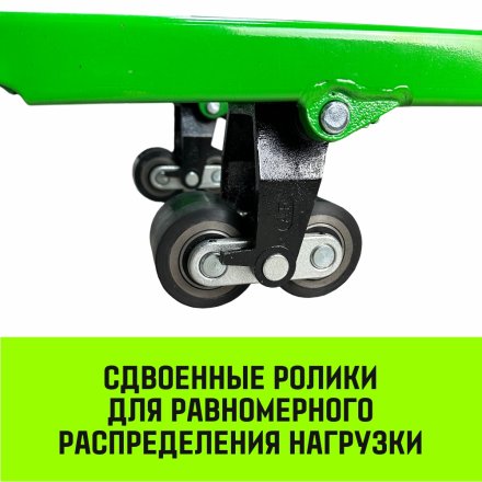 Тележка гидравлическая ручная HITCH REGULAR 2500KG 1150*550мм (полиуретановые ролики) купить в Магнитогорске