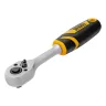Ключ-трещотка 1/4"  Denzel 14031, 90 зубьев, с быстрым сбросом, CrV купить в Магнитогорске