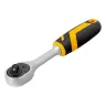 Ключ-трещотка 1/4"  Denzel 14031, 90 зубьев, с быстрым сбросом, CrV купить в Магнитогорске