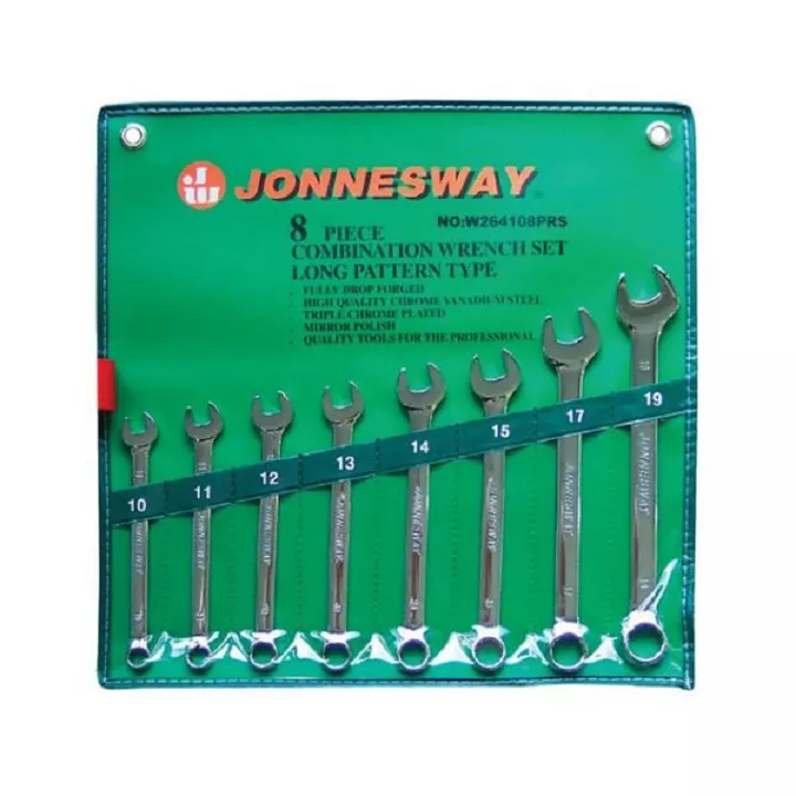 Набор ключей комбинированных удлиненных 10-19мм 8предметов Jonnesway W264108PRS 47376 купить в Магнитогорске