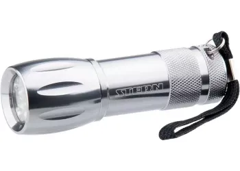 Фонарик светодиодный, алюминиевый корпус, влагозащищённый, 9Led, 3хААА, Stern 90502 купить в Магнитогорске