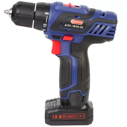 Аккумуляторная дрель-шуруповерт Диолд ДЭА-18ЛИ-02 купить в Магнитогорске