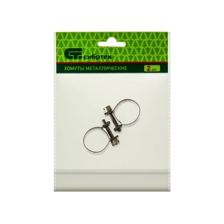 Хомуты металлические MINI 18-20 мм ширина 9 мм винтовой W4 2 шт Сибртех 475073 купить в Магнитогорске