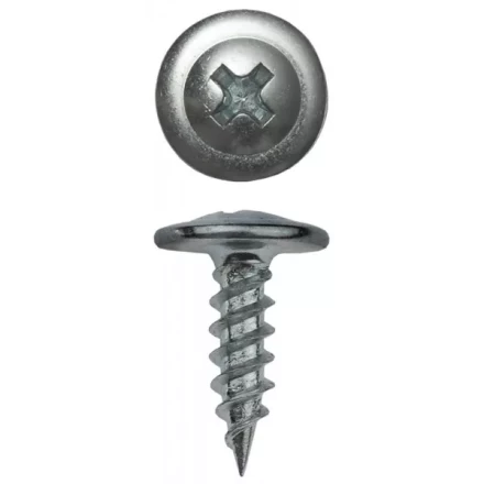 Саморезы ЗУБР с прессшайбой по листовому металлу до 0,9мм, PH2, 4,2х14мм, ТФ7, 75шт 4-300197-42-014 купить в Магнитогорске