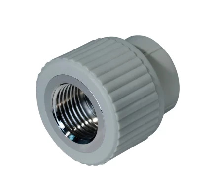 Муфта комб. PP-R ВР 25мм х 3/4 сер.(25/100) 44054 купить в Магнитогорске