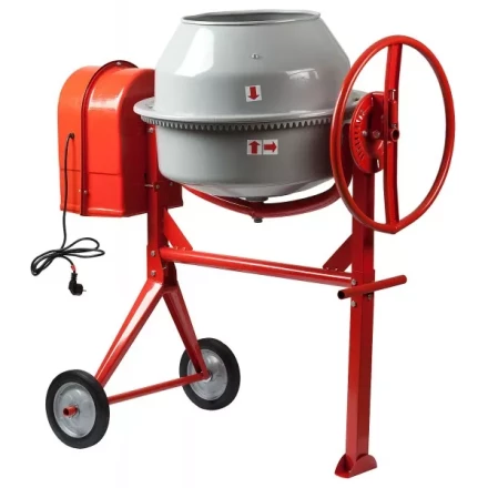 Бетоносмеситель ЗУБР электрический, чугунный венец, 120л, 375Вт ЗБСЭ-120 купить в Магнитогорске