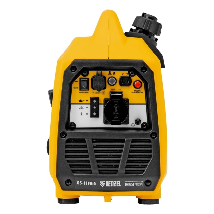 Генератор инверторный GS-1100iS, 1,1 кВт, 230 В, закрытый корпус, ручной старт// DENZEL 94718 купить в Магнитогорске