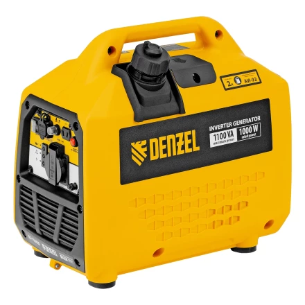 Генератор инверторный GS-1100iS, 1,1 кВт, 230 В, закрытый корпус, ручной старт// DENZEL 94718 купить в Магнитогорске