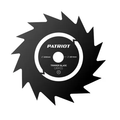 нож для травы PT-GSB16T  230x25.4x1.6   16-зубый   Patriot купить в Магнитогорске