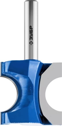 ЗУБР 34.9 x 35 мм, радиус 9.5 мм, фреза полустержневая, Профессионал (28723-34.9) купить в Магнитогорске