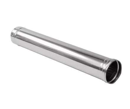 Труба отвода отраб. газов  из нерж.стали 1 м(диаметр 200 мм) для теплогенераторов BALLU JUMBO, FARM, SP купить в Магнитогорске