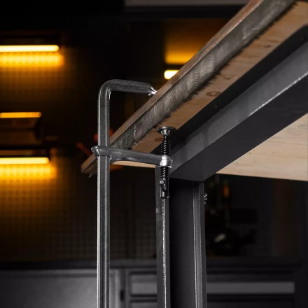 Струбцина F-образная Denzel 20479, 120x600мм, кованая купить в Магнитогорске